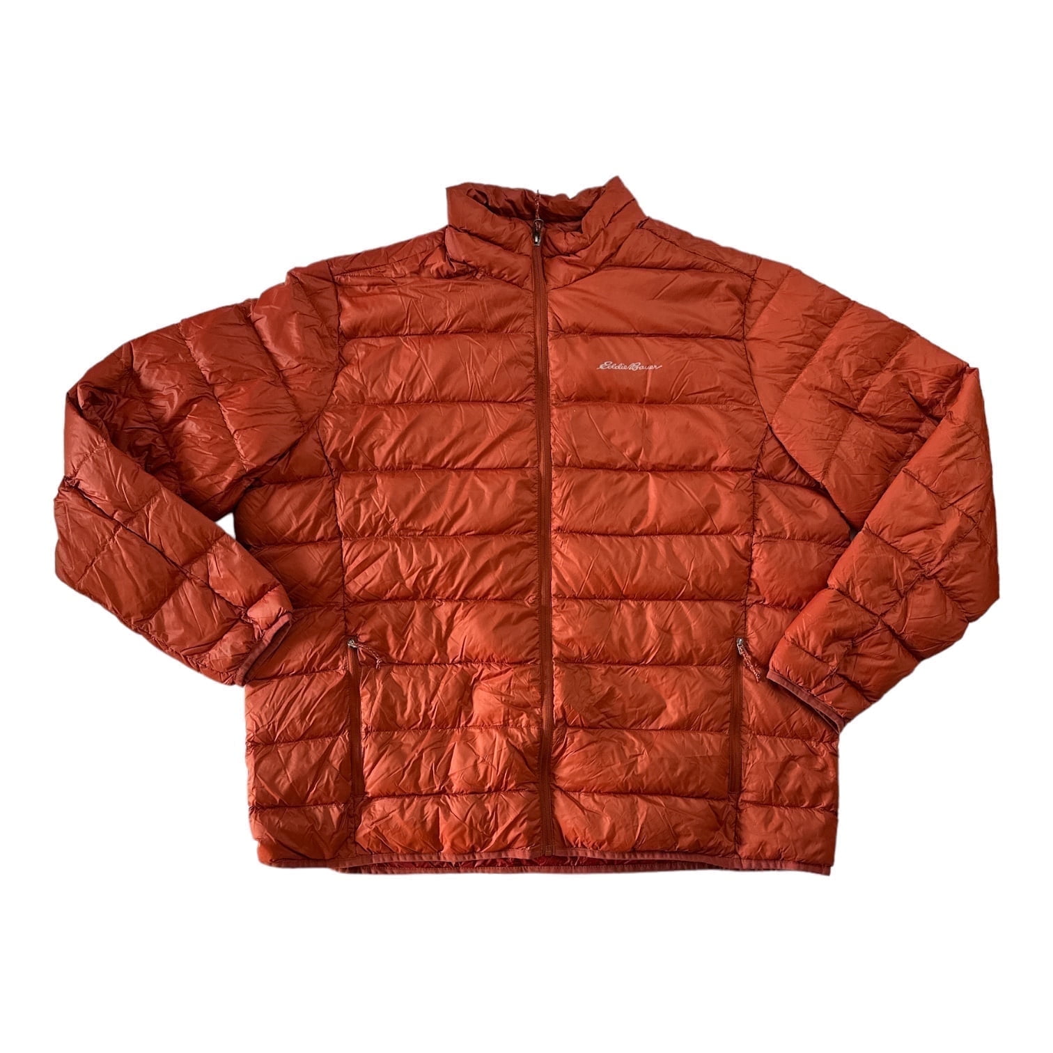 Eddie Bauer Men's Packable Full-Zip Funnel Neck Down Filled Jacket