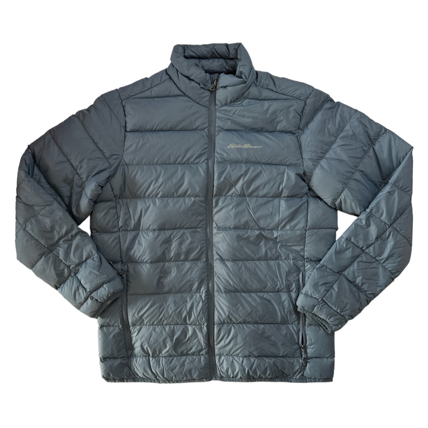 Eddie Bauer Men's Packable Full-Zip Funnel Neck Down Filled