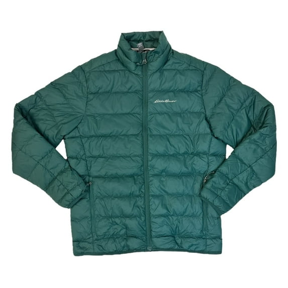Eddie Bauer Men's Packable Full-Zip Funnel Neck Down Filled Jacket