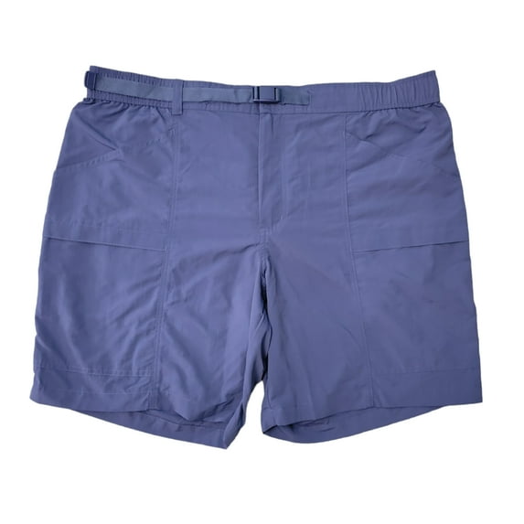 Eddie Bauer Men's Pull On Moisture Wicking UPF+ 50 Ripstop Tech Short (Deep Cobalt, XL)