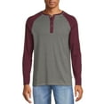 Eddie Bauer Men's Raglan Henley Shirt
