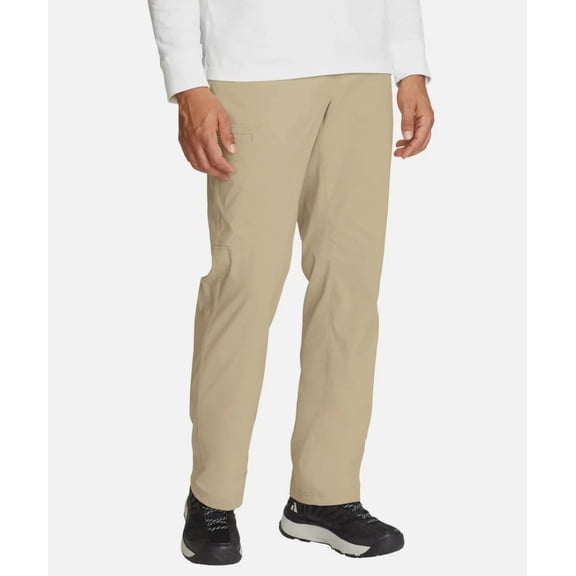 Eddie Bauer Men's Rainier Tech Pant - Tan - 34" x 30"