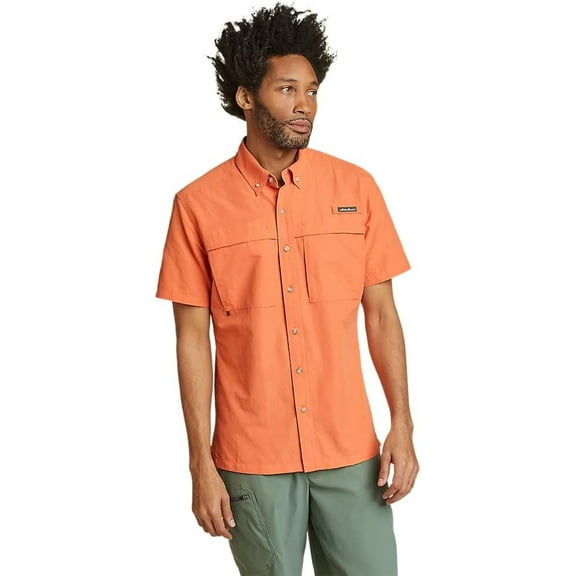 Eddie Bauer Men's Ripstop Guide Short-Sleeve Shirt