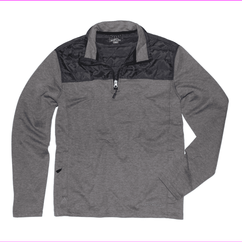 Eddie bauer mixed media cheap pullover