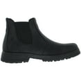 thumbnail image 1 of Eddie Bauer Men's Slip On Sueded Sunlakes Double Gore Chelsea Boot (Black, 12), 1 of 1