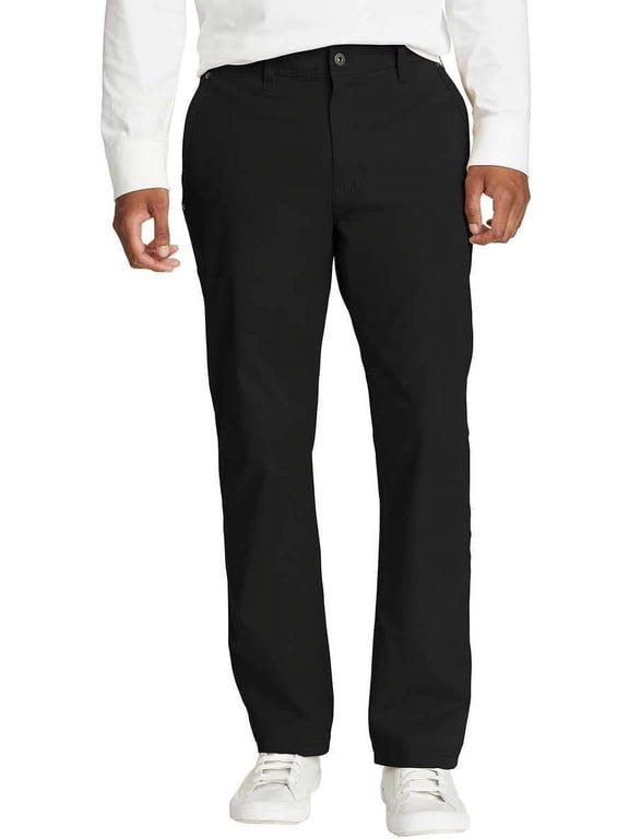 Mens Stretch Canvas Utulity Pant (US, Waist Inseam, 32, 30, Black)