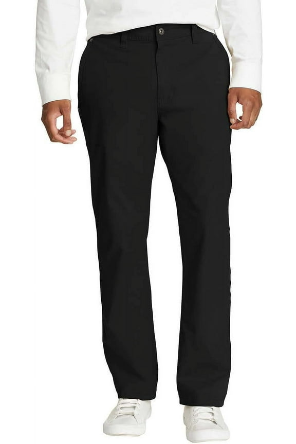 Mens Stretch Canvas Utulity Pant (Black,34x30)