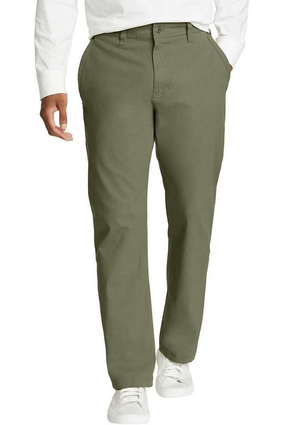 Mens Stretch Canvas Utulity Pant (Green,36x30)