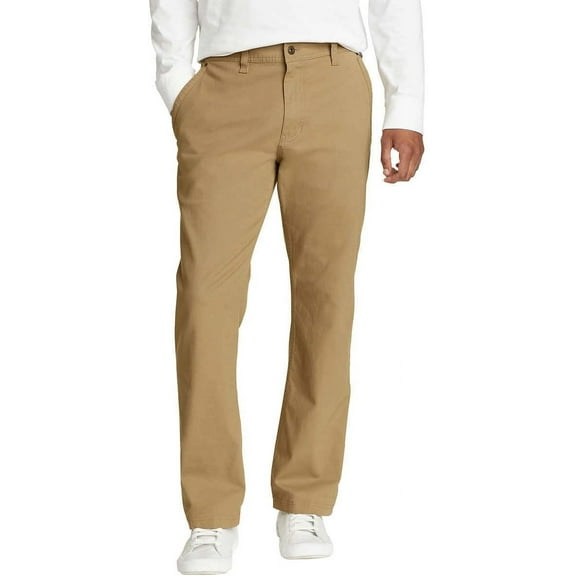 Eddie Bauer Mens Stretch Canvas Utulity Pant (Tan,36x32)