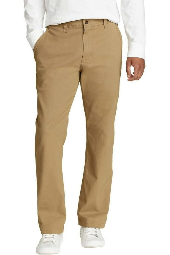 Mens Stretch Canvas Utulity Pant (Tan,36x32)