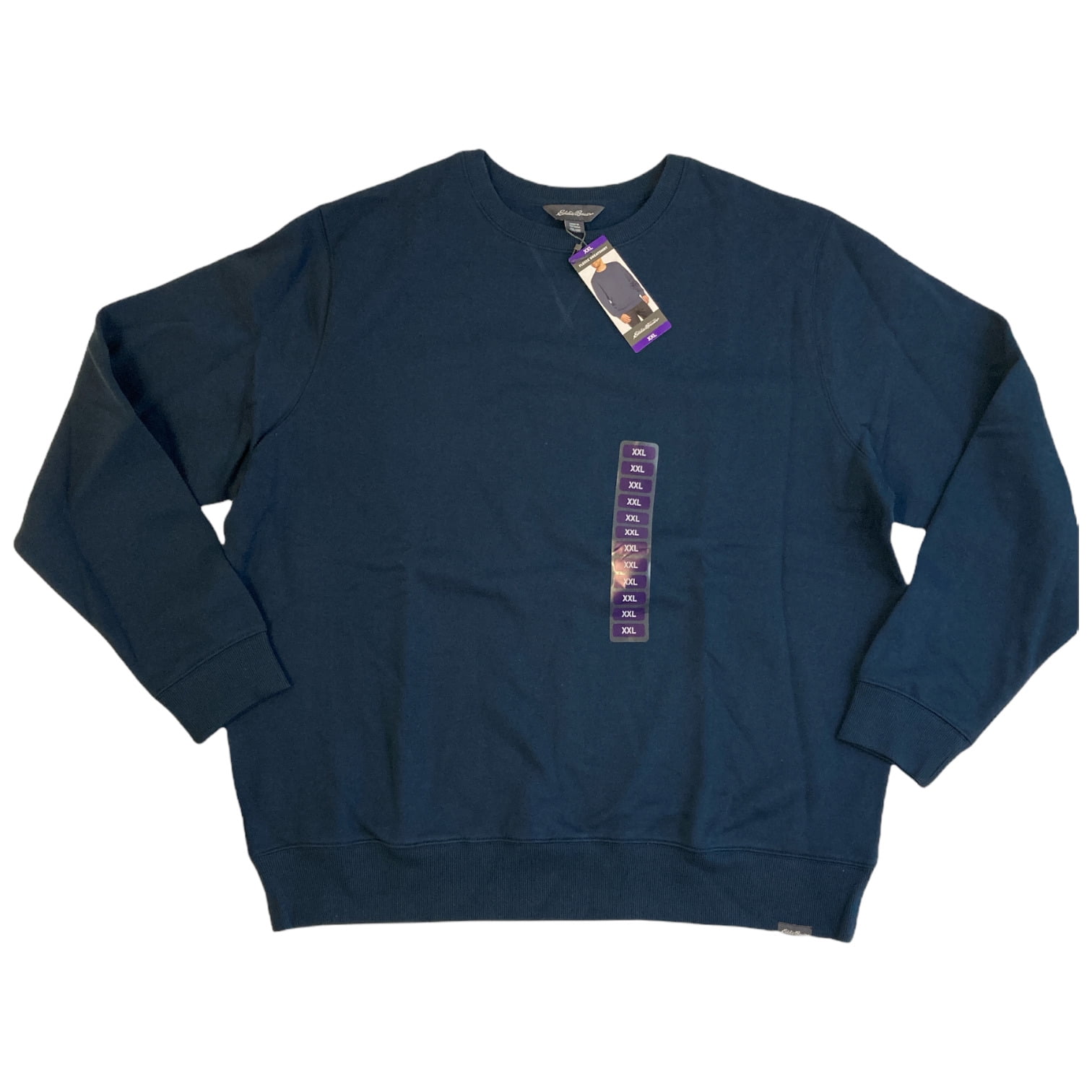 Eddie Bauer Men's Super Soft & Warm Crew Neck Fleece Sweatshirt