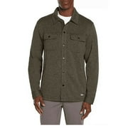 Eddie Bauer Mens Sweater Fleece Shirt Jacket