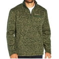 thumbnail image 1 of Eddie Bauer Men's Sweater Fleece Zip Pullover (Palm Heather, XL), 1 of 1