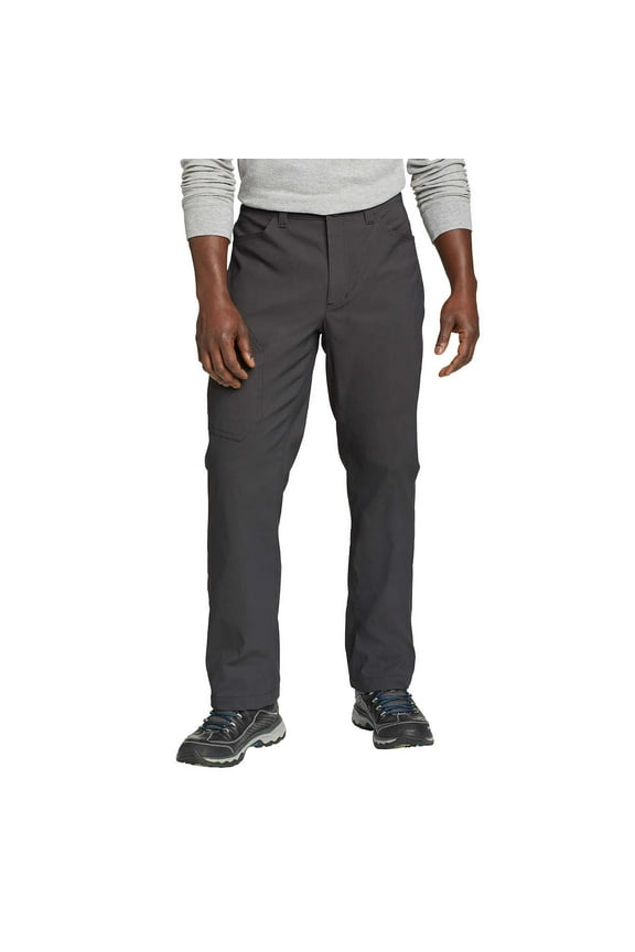 Men's UPF 50+ Fleece Lined Tech Pant, Gray 40 x 32