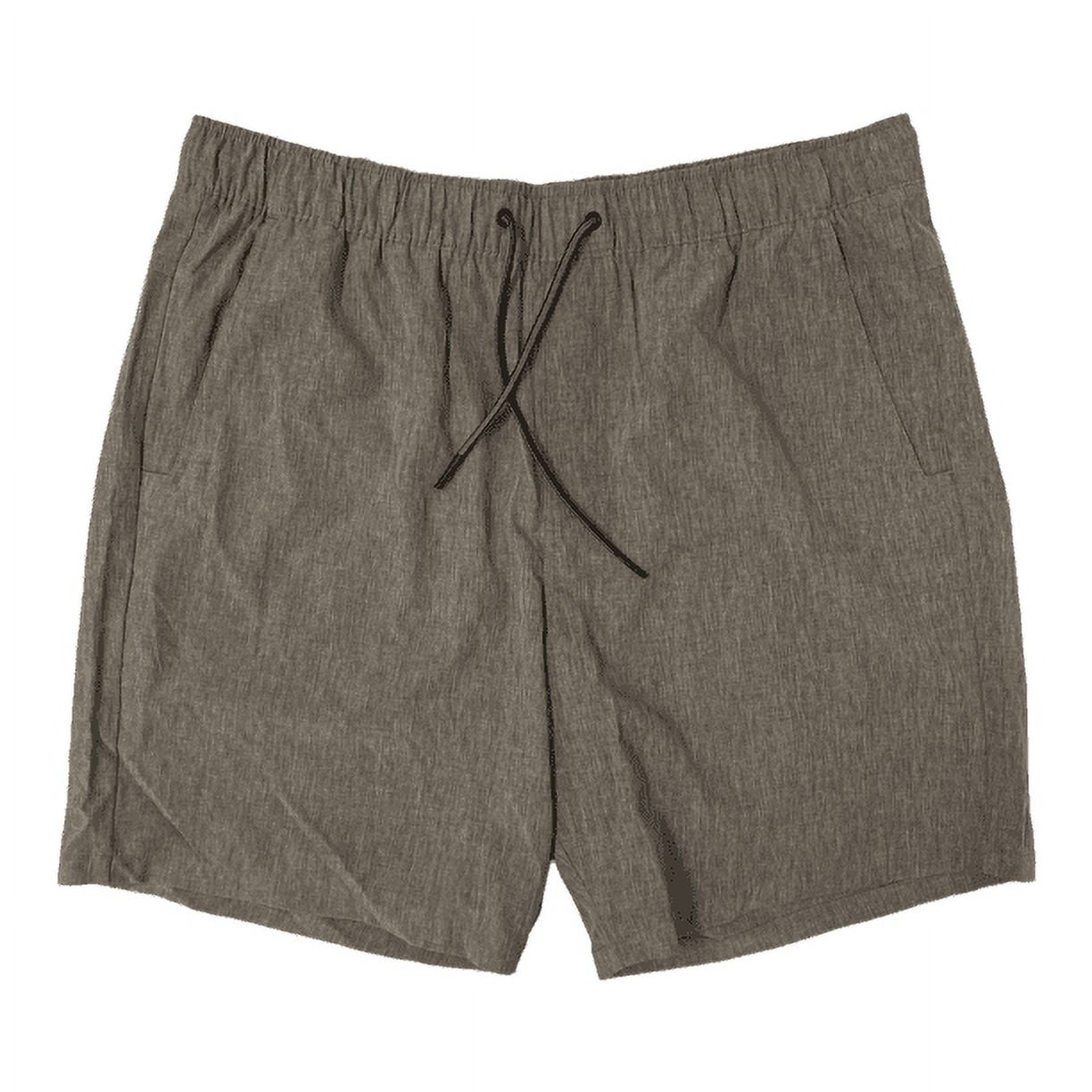 Eddie Bauer Men's UPF 50 Quick Dry Woven Tech Pull-On Shorts (Gargoyle, XXL) Eddie Bauer Men's UPF 50 Quick Dry Woven Tech Pull-On Shorts (Gargoyle, XXL)