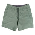 thumbnail image 1 of Eddie Bauer Men's Water Repellent Woven Tech Drawstring Waist Pull On Short (Duck Green, L), 1 of 2