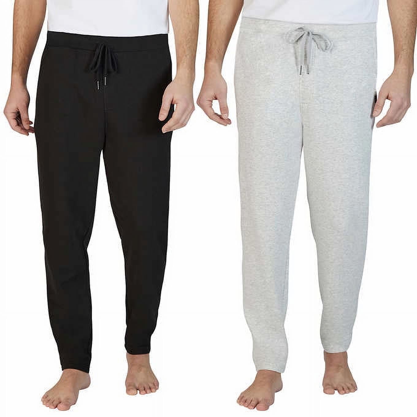 Eddie Bauer Mens 2 Pack Sweatpants Lounge Joggers Black Light