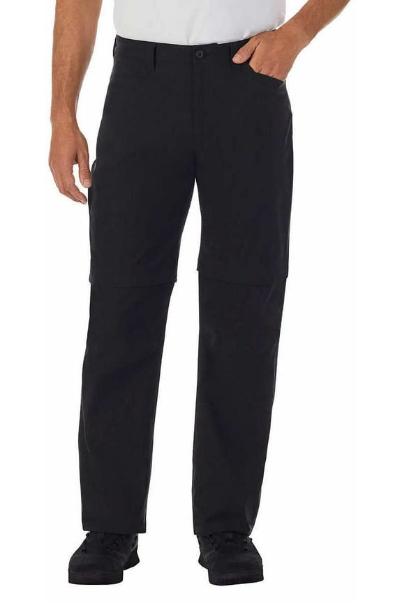 Mens Lightweight Convertible Pant (Black 38x34)