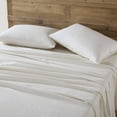thumbnail image 1 of Eddie Bauer Solid Beige Cotton Flannel Full Sheet Set, 1 of 8