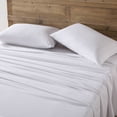 thumbnail image 1 of Eddie Bauer Solid White Cotton Flannel Twin Sheet Set, 1 of 8