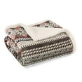 thumbnail image 1 of Eddie Bauer Sycamore Brown Knit Throw Blanket, 60" X 50", 1 of 4