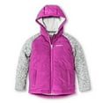 thumbnail image 1 of Eddie Bauer Toddler Girls' Hybrid Hoodie Jacket - Plum 3T, 1 of 1