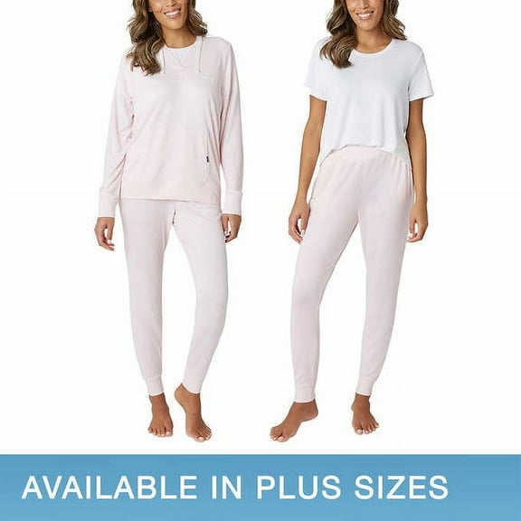 Eddie Bauer Women S 3-Piece Hacci Pajama Lounge Set Size: M, Color: Pink