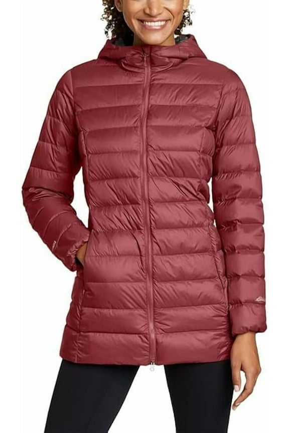 Women's CirrusLite Down Parka, Dusty Red, X-Small