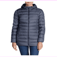 thumbnail image 1 of Eddie Bauer Women's CirrusLite Packable Down Parka Jacket M/Navy Heather, 1 of 2