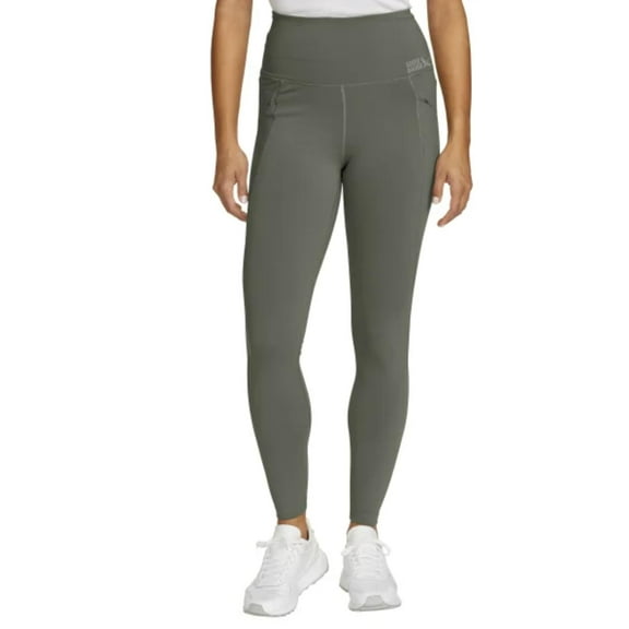 Eddie Bauer Women's Comfort Stretch Moisture Wicking Trail Legging Tight with Pockets (US, Alpha, Small, Regular, Regular, Green)