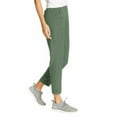Eddie Bauer Women's Departure Traveler UPF 50+ Ankle Pants, Green XXL