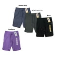 thumbnail image 1 of Eddie Bauer Women's Drawstring Waist Soft French Terry Bermuda Shorts (Wineberry, S), 1 of 1