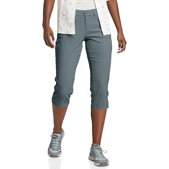 Eddie Bauer Women's Guide Pro Rainier Capris (Graphite Rainier,6)