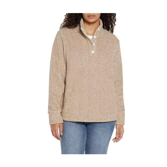 Eddie Bauer Women's Pullover Sweater in Pumice Size XS