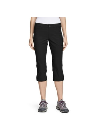 Eddie Bauer Women's Departure Ankle Pants, Black, X-Small : :  Clothing, Shoes & Accessories