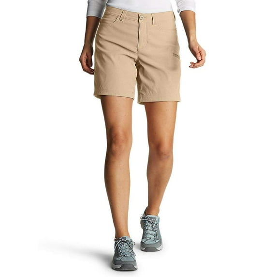 Eddie Bauer Women's Rainier Shorts (Light Khaki 2)