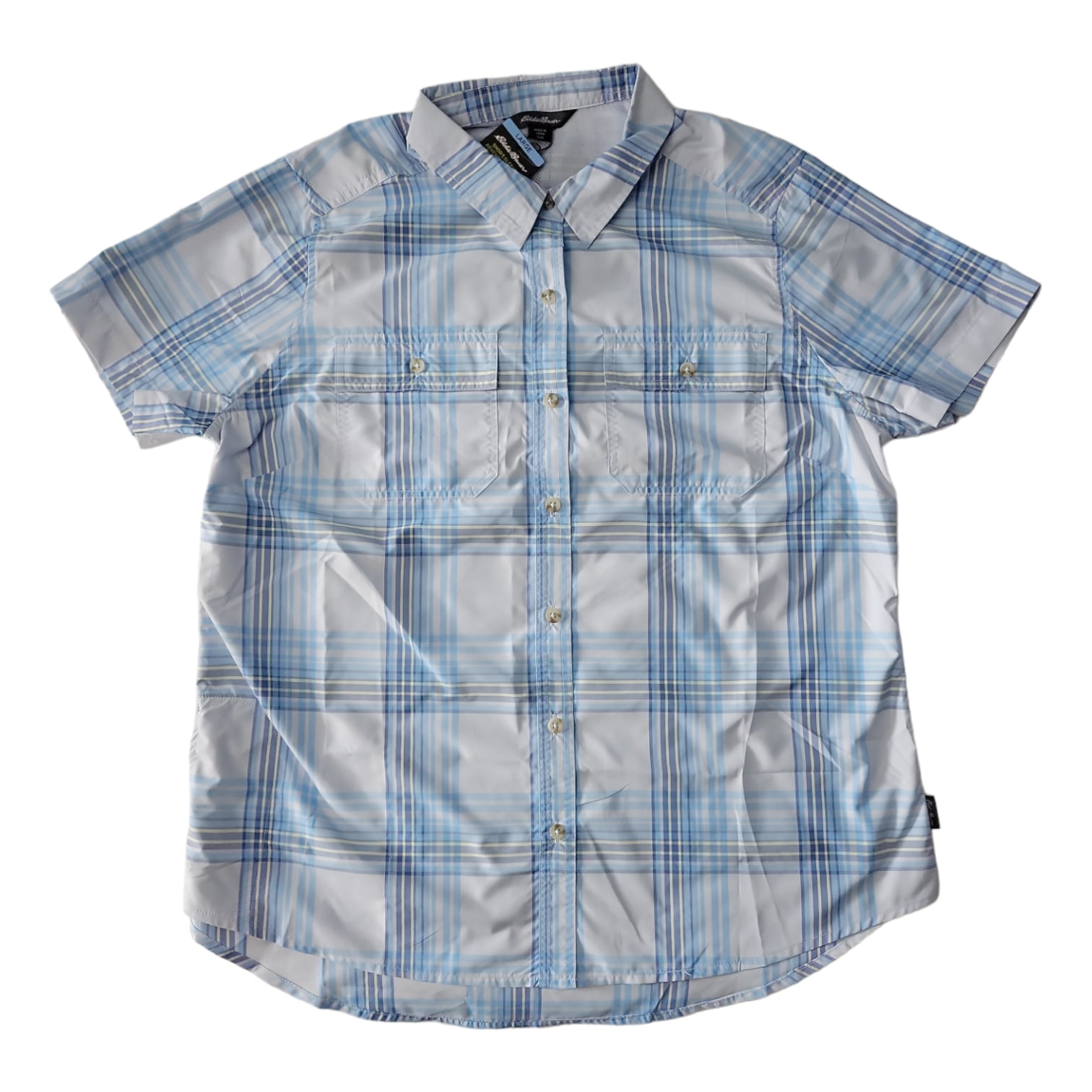 Eddie Bauer Women's Short Sleeve Moisture Wicking Adventure Shirt