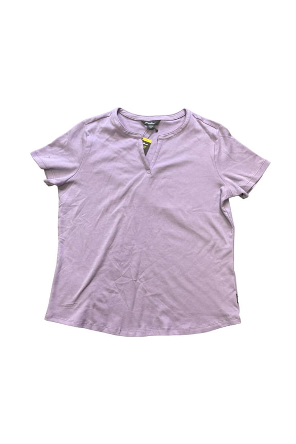 Women's Short Sleeve V Neck Tee (Dusk, XS)