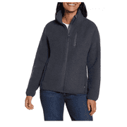 Eddie Bauer Womens Small Ebony Fleece Jacket