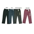 thumbnail image 1 of Eddie Bauer Women's Straight Leg Fleece Lounge Pants, Ultra Soft, Relaxed Fit (Heather Charcoal, XL), 1 of 2