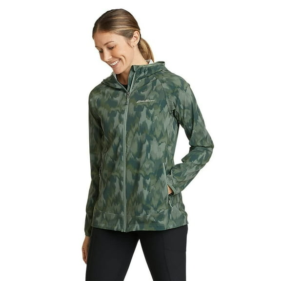 Eddie Bauer Women's Stratify Hoodie Jacket Mineral Green L
