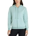thumbnail image 1 of Eddie Bauer Women's Supersoft Full Zip Hoodie Jacket (Ocean, X-Large), 1 of 3