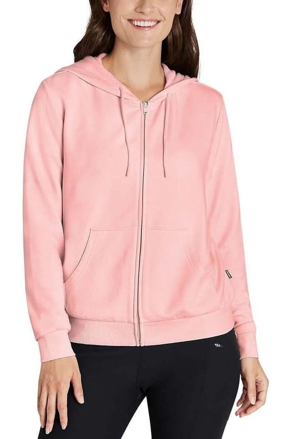 Women's Supersoft Full Zip Hoodie Jacket Size: XXL, Color: Pink