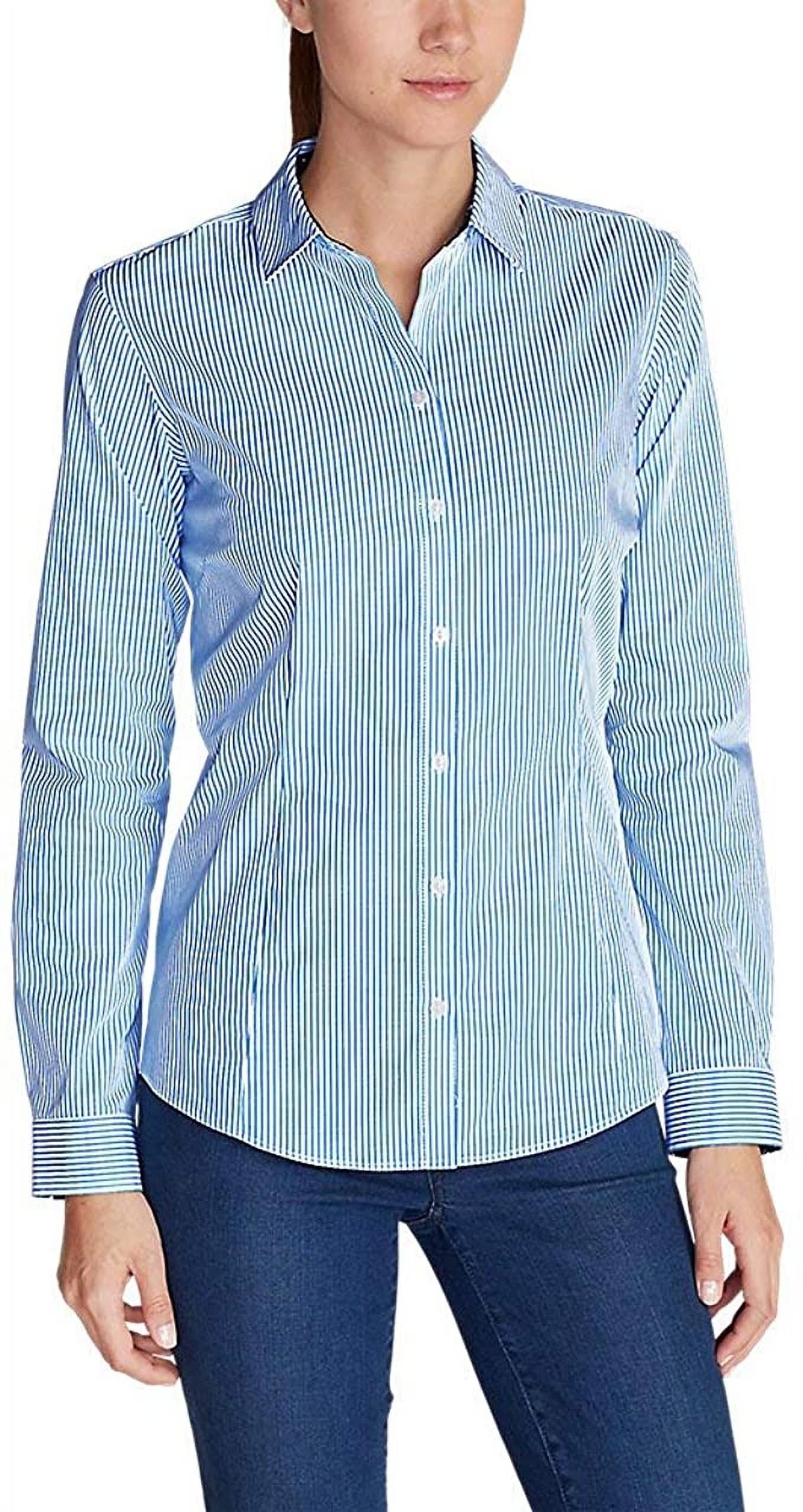 eddie bauer wrinkle free dress shirts Eddie Bauer Women's Wrinkle-Free Long-Sleeve Shirt