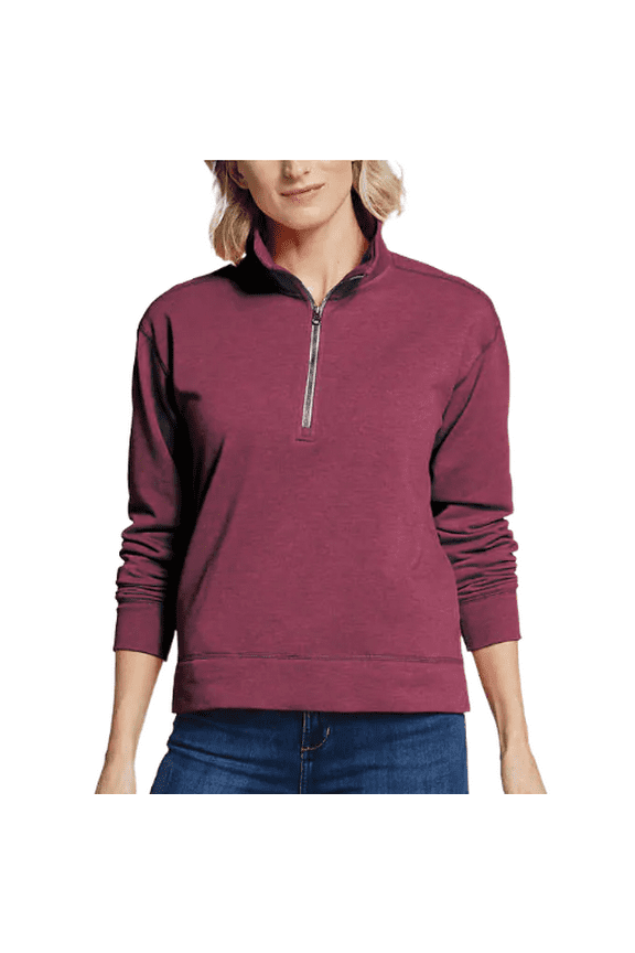 Womens Ruby Red Sweatshirt ( Ruby, X-samll)