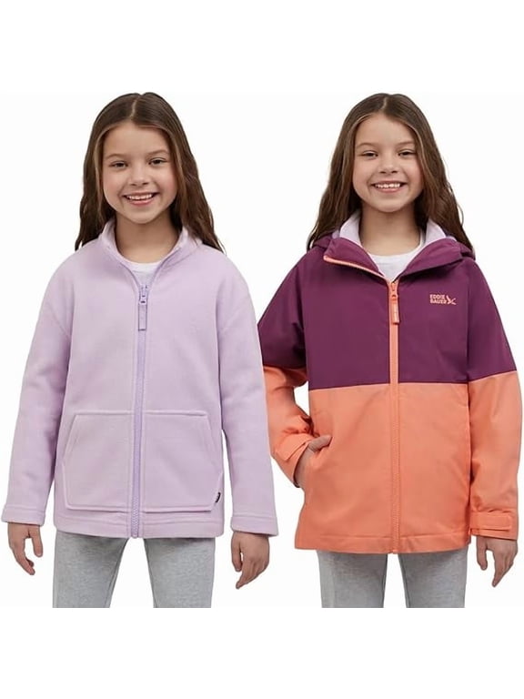 Youth Lone Peak 3 in 1 Jacket (Medium/Desert Flower)