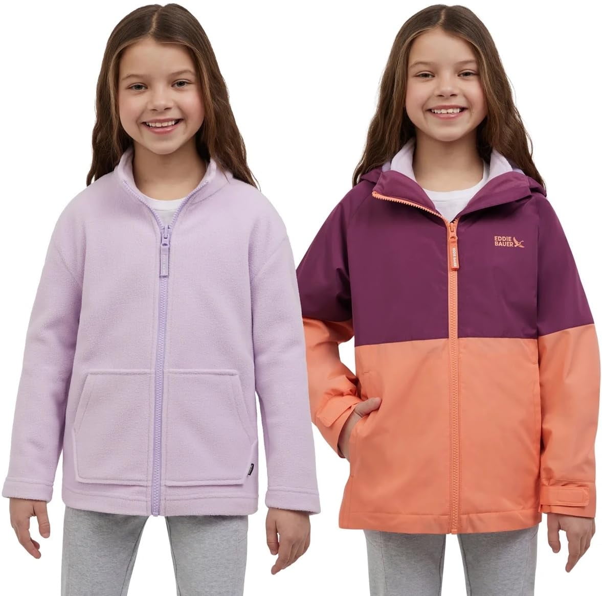 Eddie Bauer Youth Lone Peak 3 in 1 Jacket (US, Alpha, X-Large