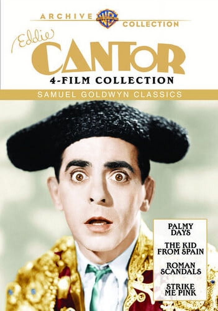 Eddie Cantor 4-Film Collection: Samuel Goldwyn Classics (DVD), Warner Archives, Music & Performance Eddie Cantor 4-Film Collection: Samuel Goldwyn Classics (DVD), Warner Archives, Music & Performance