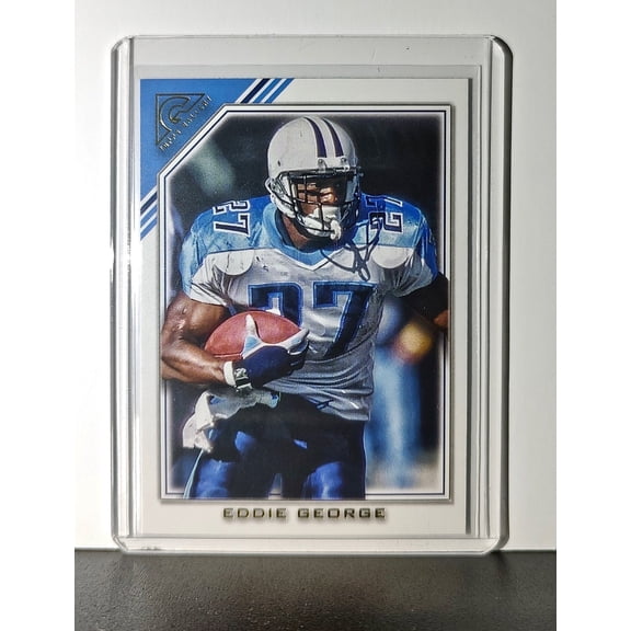 Eddie George 2023 Topps Gallery NFL #397 Card Tennessee Titans