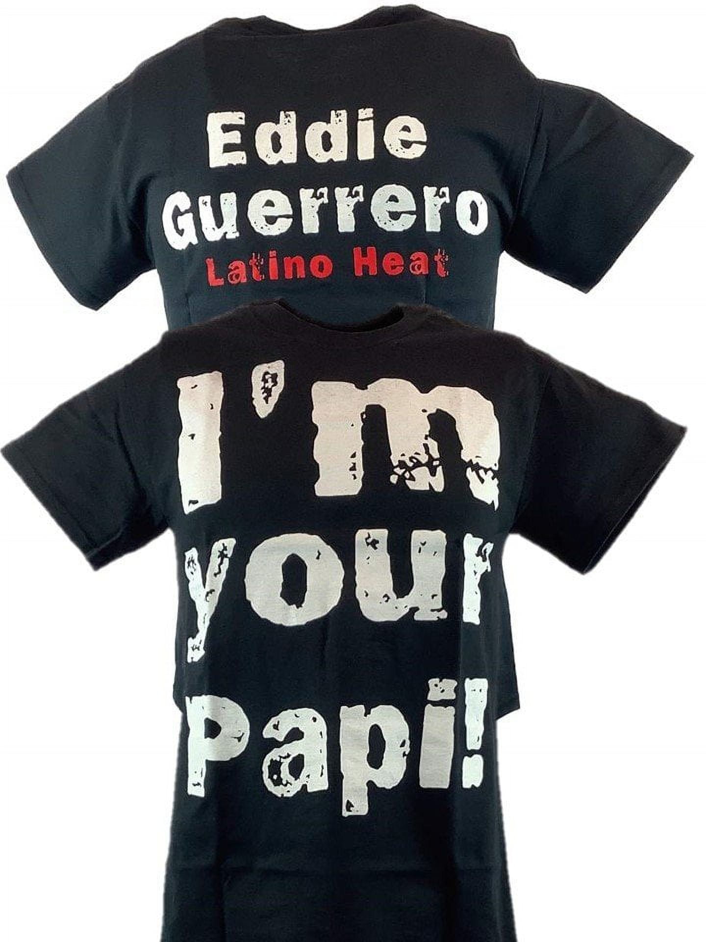 Eddie Guerrero I'm Your Papi Latino Heat Mens Black T-shirt L